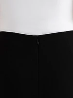 Luxe Ponte Pencil Skirt