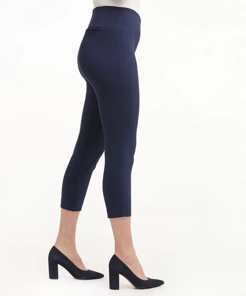 Microtwill Skinny Cropped Pants