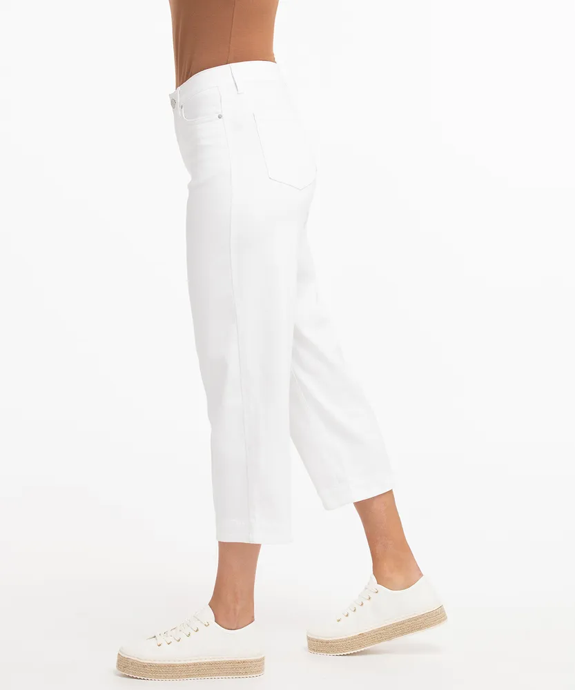 Eco-Friendly Slim Wide Crop Jean