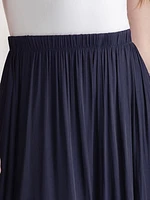 Charmeuse Midi Skirt