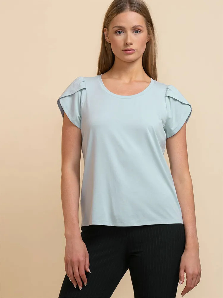 Tessa Tulip Sleeve Tee