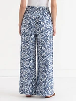 Linen Wide Leg Pant