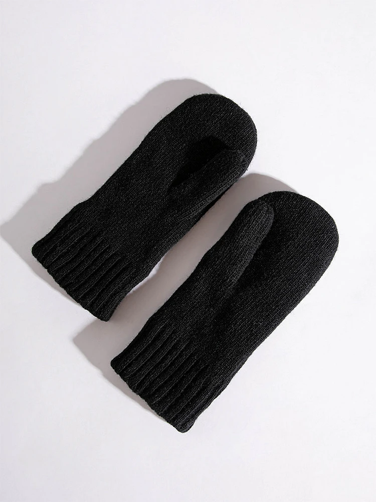 Wool Blend Mittens