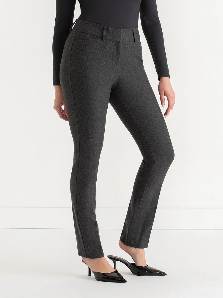 Spencer Straight Leg Pant Luxe Ponte