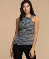 Sleeveless Asymmetrical Top