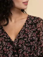 Wrap Blouse Bodysuit