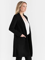 Long Line Jacket Luxe Ponte