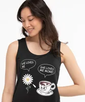 Scoop Neck Pajama Tank