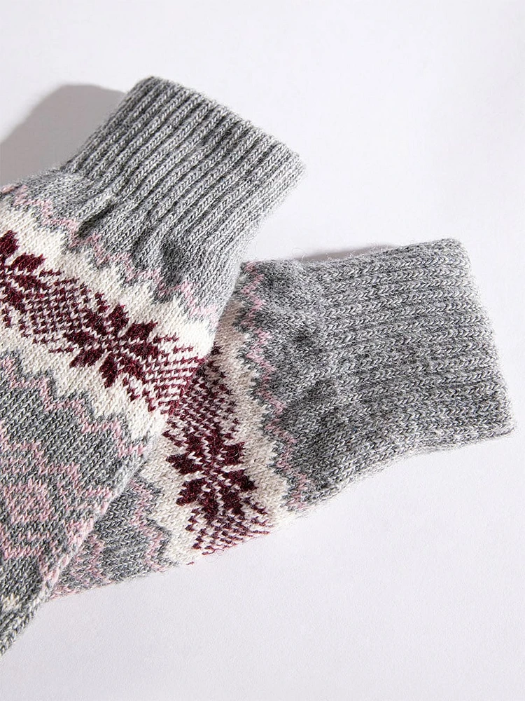 Wool Blend Mittens