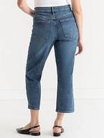 Lucy Straight Leg Cropped Jeans