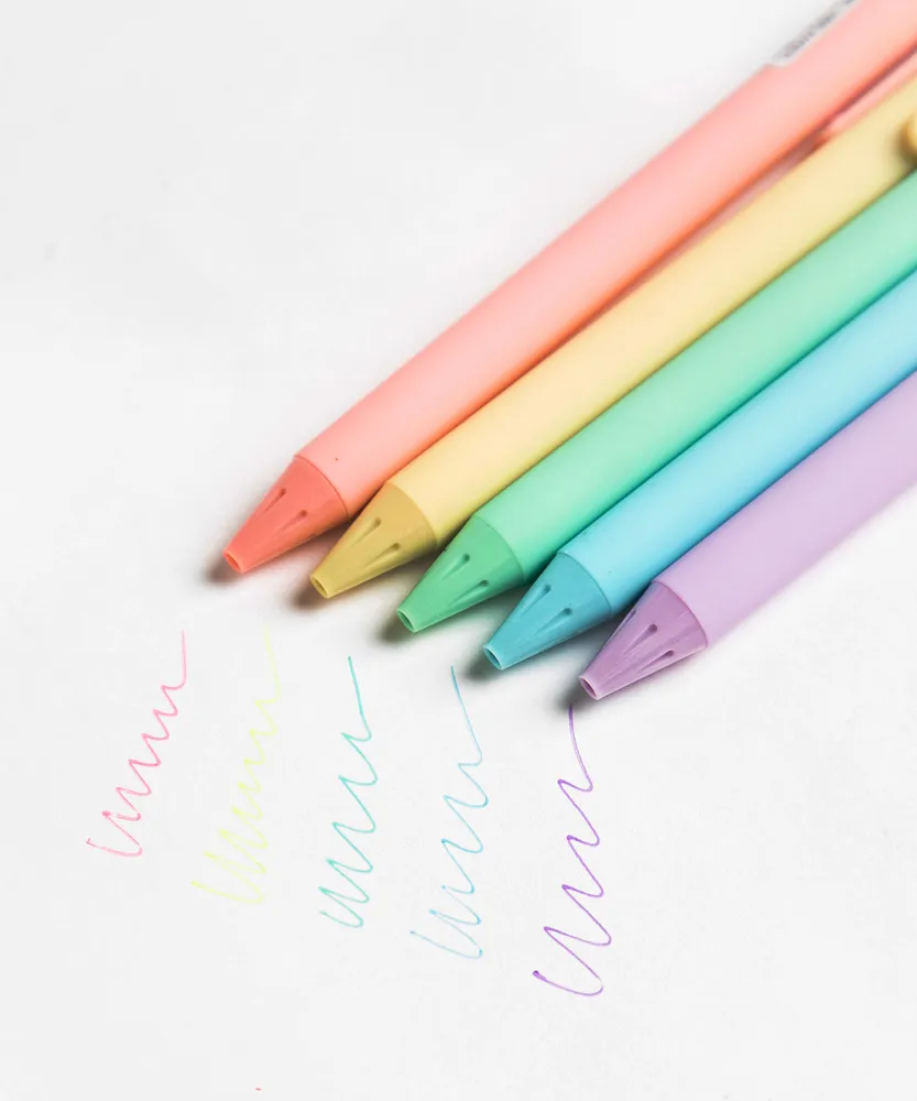 Pastel Gel Pen 5-Pack