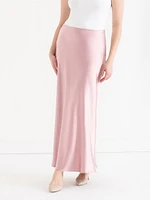 Satin Maxi Skirt