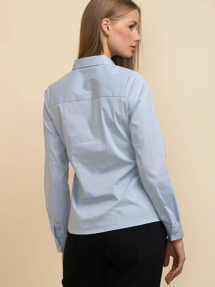 Talia Fitted Collared Shirt