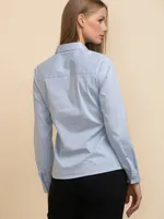 Talia Fitted Collared Shirt