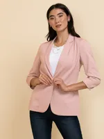 Hampton 3/4 Sleeve Blazer Ponte