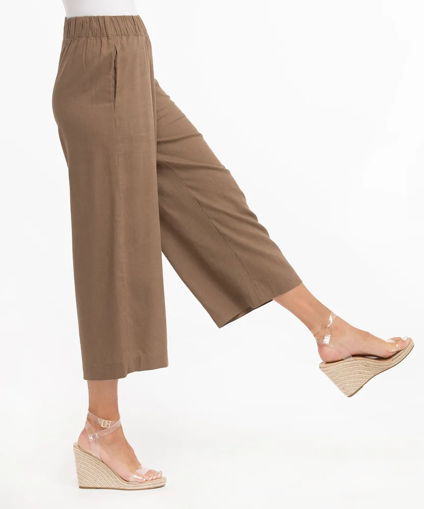 Wide Leg Crop Pant