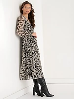 Long Sleeve Maxi Boho Dress