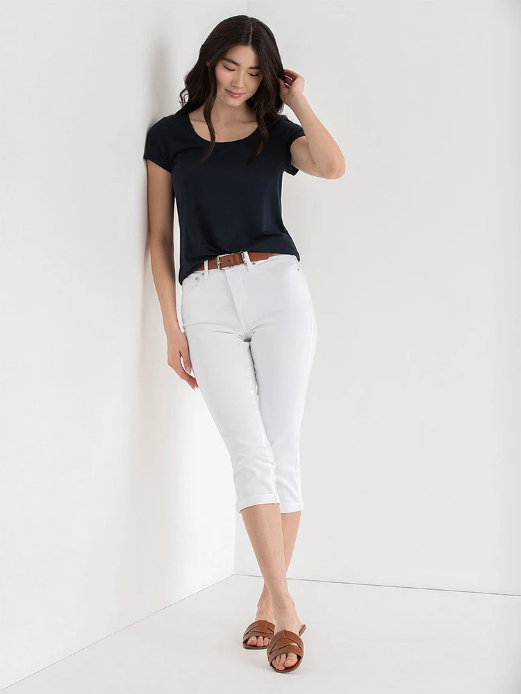 Skylar Skinny Capris Jeans