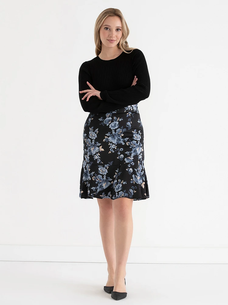 Short Ruffle Skirt