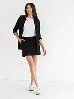 Bristol Mid Length Blazer Luxe Ponte