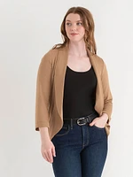 Terry Shawl Collar Cardigan