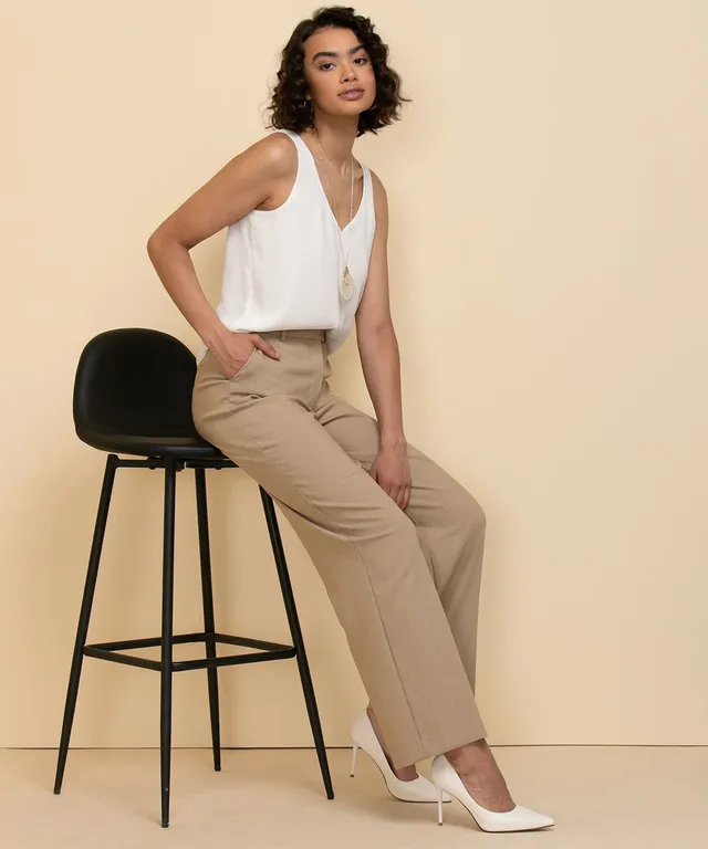 Cameron Carrot Leg Pant in Luxe Tailored