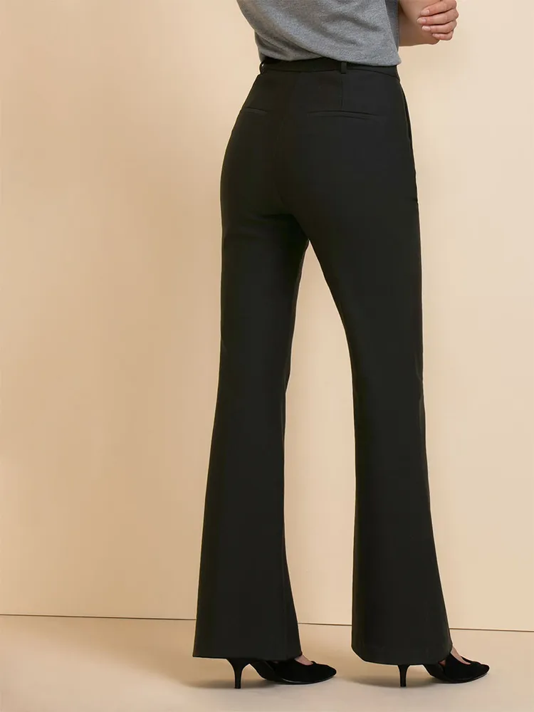 Dylan Flare Pant Luxe Ponte