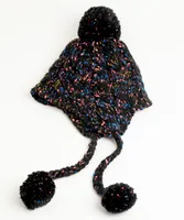 Pom Pom Confetti Knit Hat