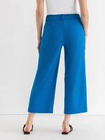 Weslee Wide-Crop Pant Iconic Crepe