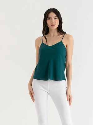 Strappy Textured Cami