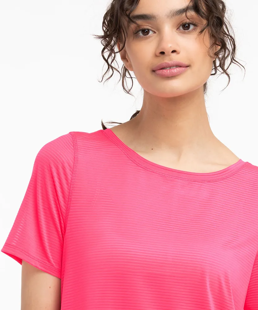 Shadow Stripe Active Tee