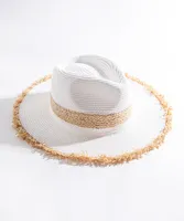 Banded Straw Fedora