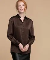 Satin Collared Shirt