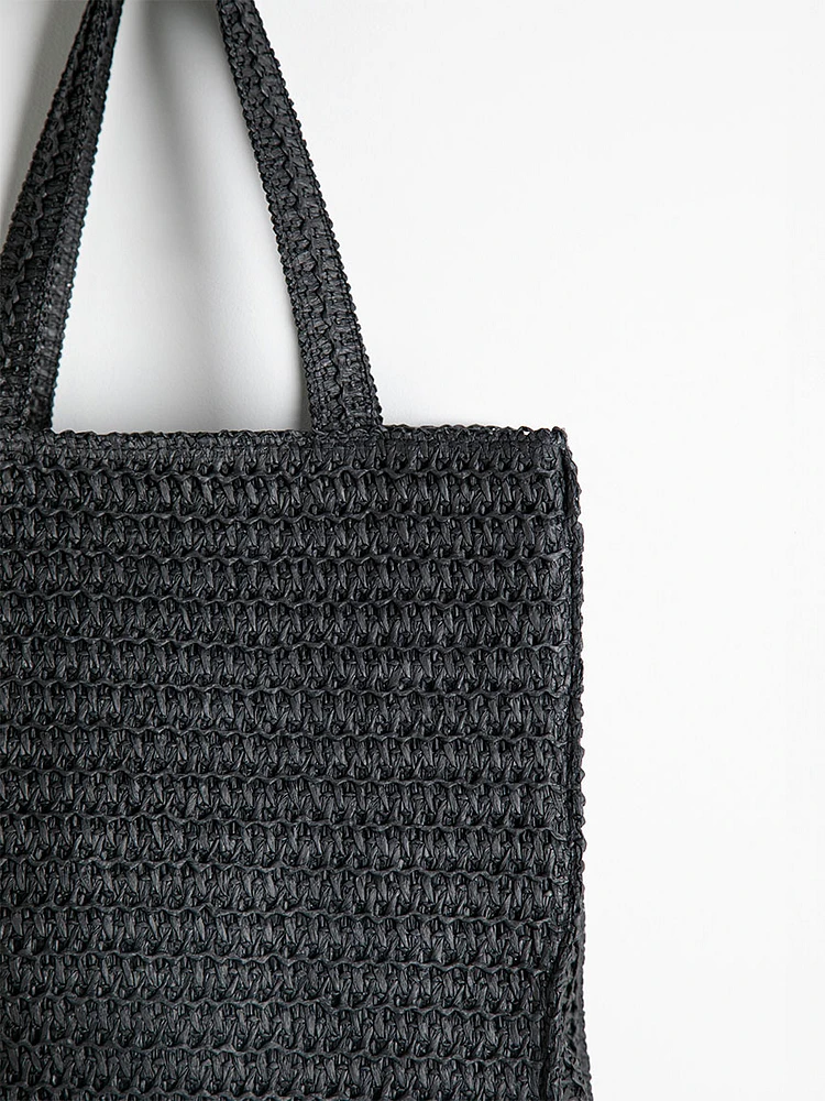 Straw Tote Bag