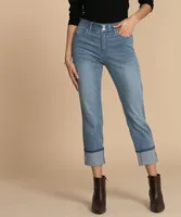 Sylvie Slim Jean with Cuff by LRJ