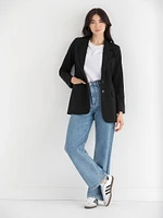 Bristol Mid Length Blazer Luxe Ponte