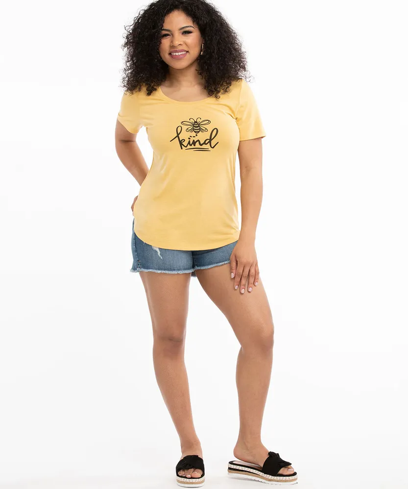 Eco-Friendly 'Bee Kind' Tee