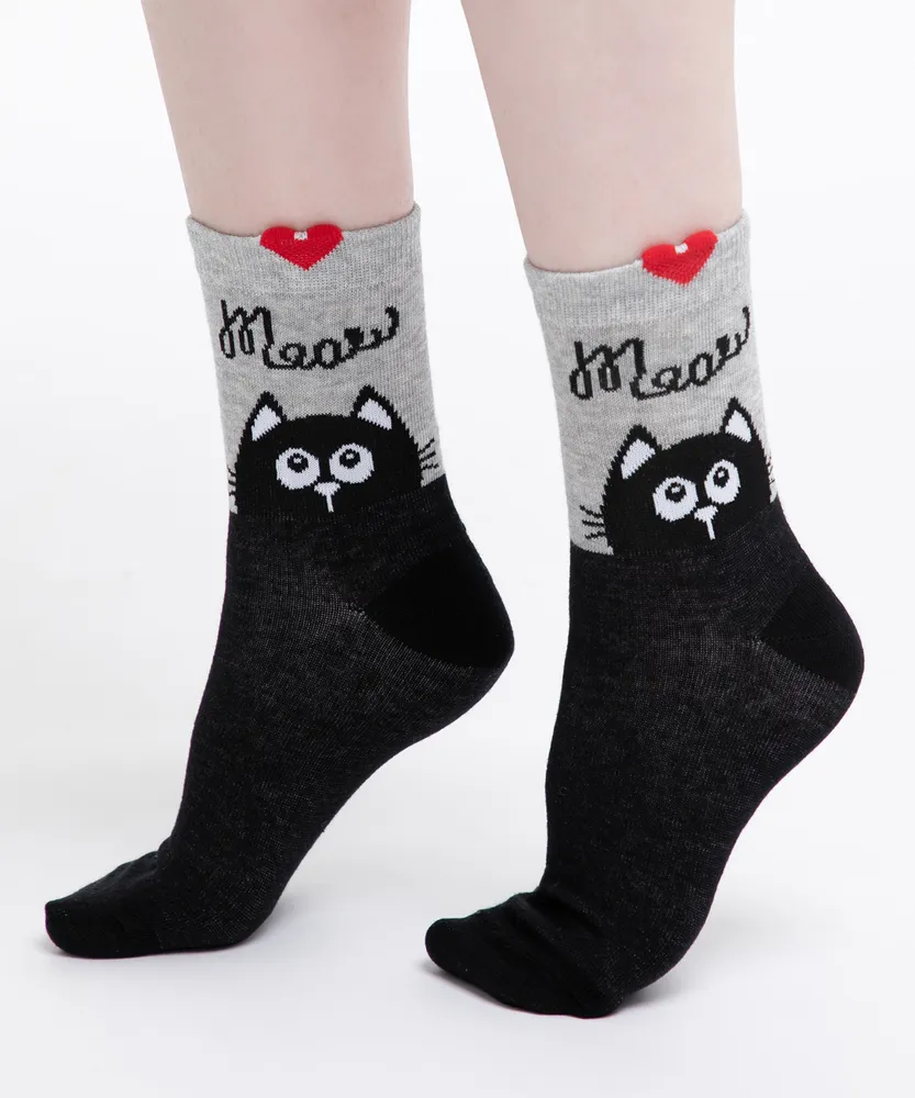 RICKI'S Meow Cat Sock  Bayshore Shopping Centre