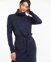 Turtleneck Sweater Dress
