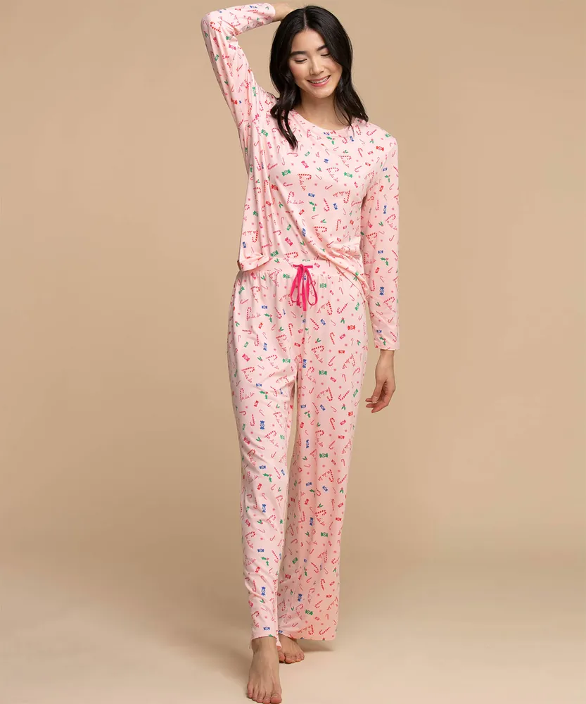 Matching Straight Leg Pajama Set