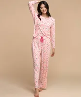 Matching Straight Leg Pajama Set