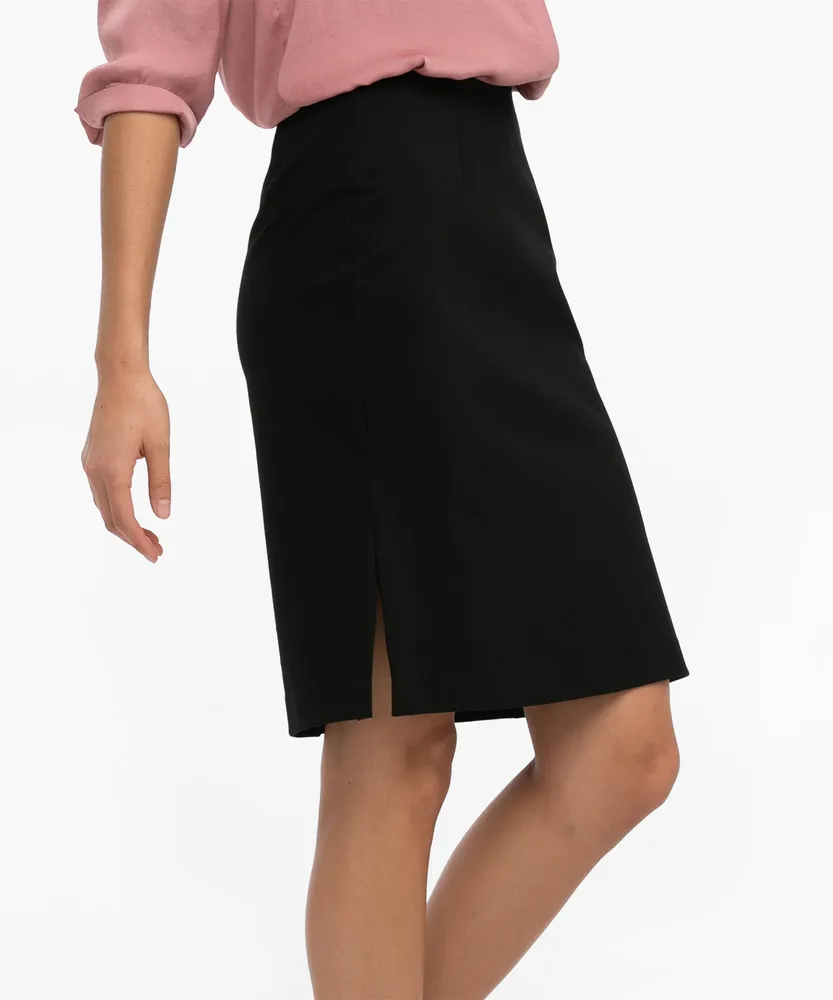 Pull-On Pencil Skirt