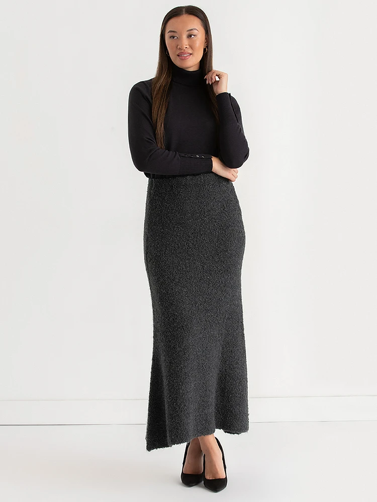 Boucle Sweater Skirt