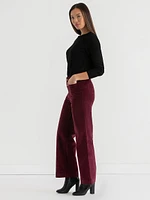 Corduroy Wide Leg Pant