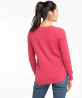 Waffle Stitch Pullover