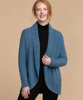 Teddy Cocoon Cardigan