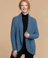 Teddy Cocoon Cardigan