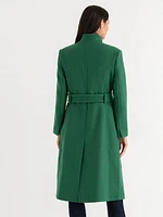 Etienne Wool Wrap Coat