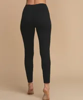 Black Yummy Fleece Legging