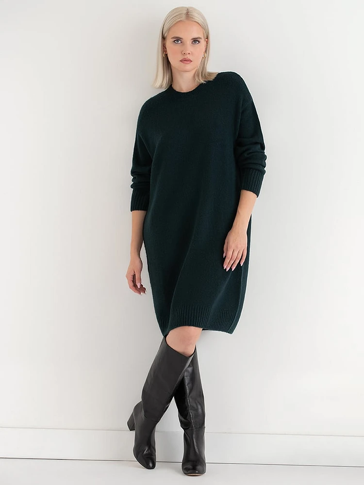 Midi Sweater Dress